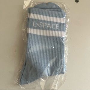Lspace Light Blue Socks